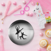 Ballet Koppel Dans Papieren Bordje (Feest)