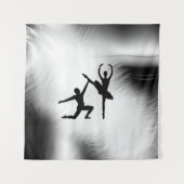 Ballet Koppel Dans Wandkleed (Voorkant)