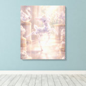 Ballet Kristallen Hert Canvasprint Canvas Afdruk (Insitu (Houten vloer))
