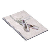 Ballet & Lace Spiral Notitieboek/Journal Notitieboek (Rechterzijde)