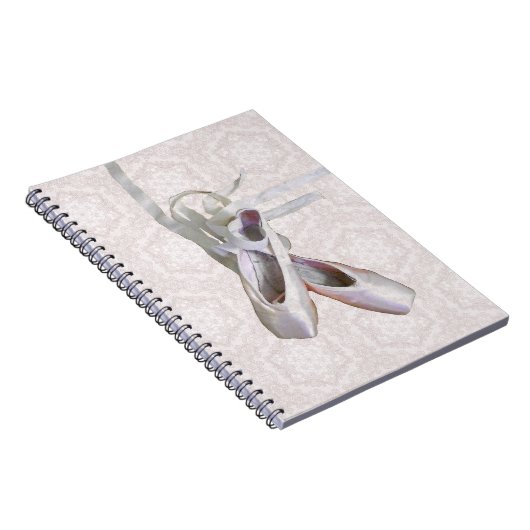 Ballet & Lace Spiral Notitieboek/Journal Notitieboek (Rechterzijde)