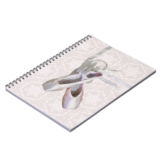 Ballet & Lace Spiral Notitieboek/Journal Notitieboek (Linkerzijde)