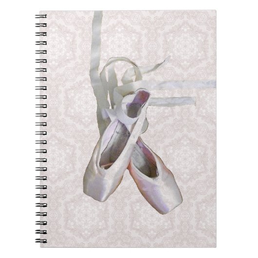 Ballet & Lace Spiral Notitieboek/Journal Notitieboek (Voorkant)