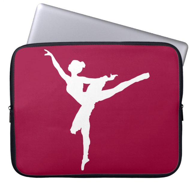 ballet laptop sleeve (Voorkant)