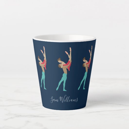 ballet latte mok (Voorkant)