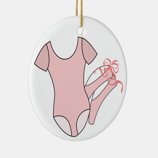 Ballet Leotard Keramisch Ornament (Rechts)
