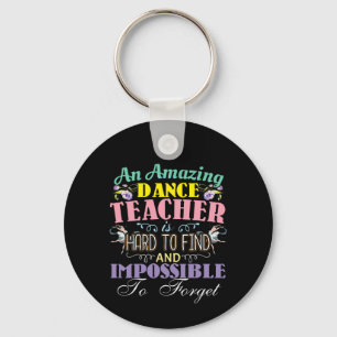 Ballet leraar appreciatie - verbluffende prijsopga sleutelhanger