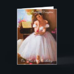 BALLET LESSON 21ST BIRTHDAY-KAART KAART<br><div class="desc">KAN WORDEN GEPERSONALISEERD.</div>