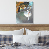 Ballet - l'etoile - Edgar Degas - 1878 Canvas Afdruk (Insitu (Slaapkamer))
