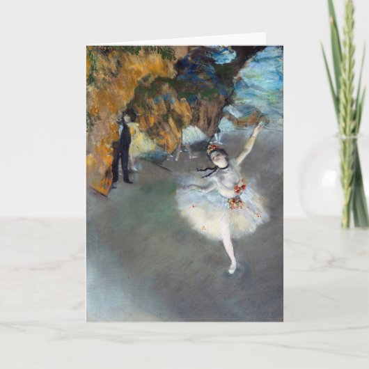 Ballet - l'etoile - Edgar Degas - 1878 Kaart (Voorkant)
