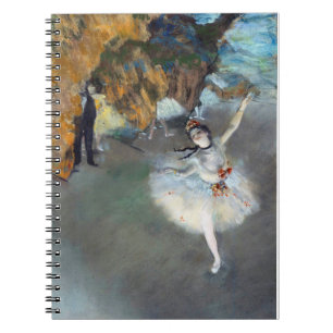 Ballet - l'etoile - Edgar Degas - 1878 Notitieboek