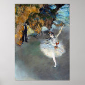 Ballet - l'etoile - Edgar Degas - 1878 Poster (Voorkant)