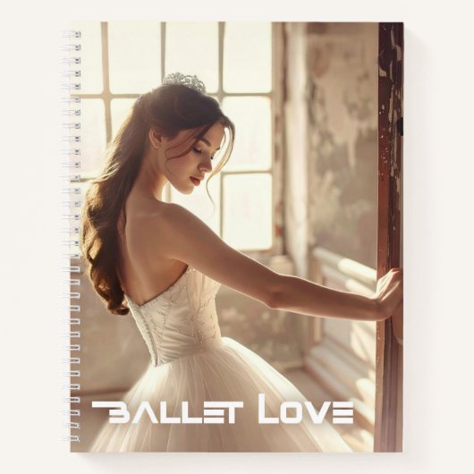 BALLET LIEFDE - BALLET & DANS NOTITIEBOEK (Voorkant)
