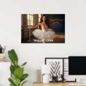 BALLET LIEFDE - BALLET & DANS POSTER (Thuiskantoor)