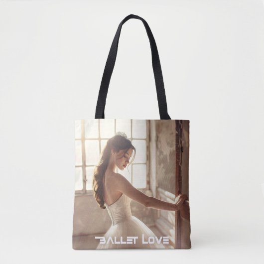 BALLET LIEFDE - BALLET & DANS TOTE BAG (Voorkant)