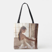 BALLET LIEFDE - BALLET & DANS TOTE BAG (Achterkant)