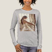 BALLET LIEFDE - BALLET & DANS Tri-Blend SHIRT (Voorkant)