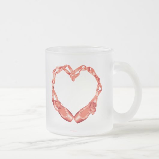 Ballet Liefhebben Matglas Koffiemok (Rechts)