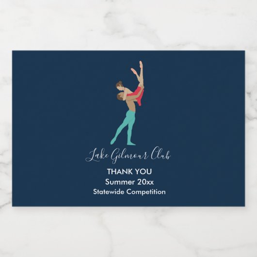 ballet likeurfles etiket (Enkel label)