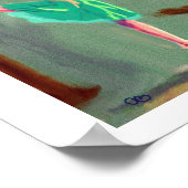 Ballet Love Art Poster (Hoek)