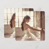BALLET LOVE - BALLET & DANCE (Voorkant / Achterkant)
