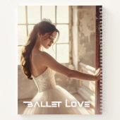 BALLET LOVE - BALLET & DANCE NOTITIEBOEK (Achterkant)