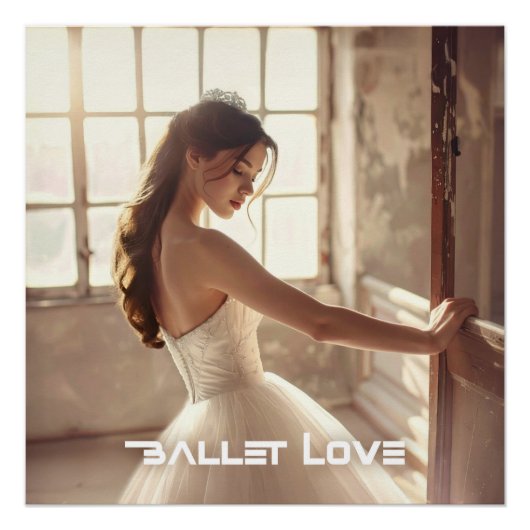 BALLET LOVE - BALLET & DANCE PERFECT POSTER (Voorkant)
