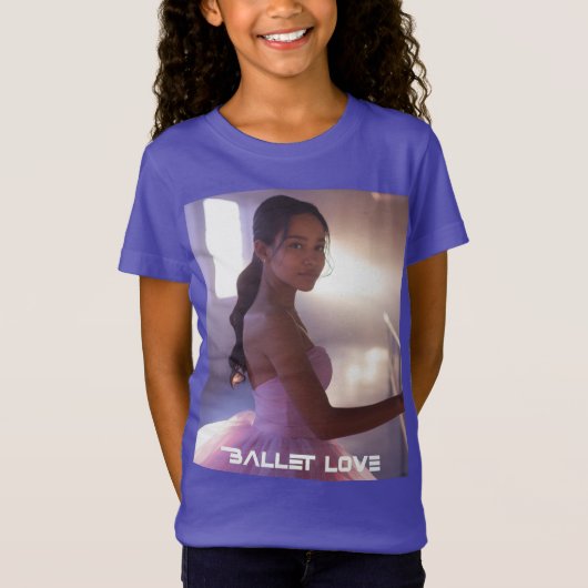 BALLET LOVE - BALLET & DANCE T-SHIRT (Voorkant)