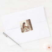 BALLET LOVE - BALLET & DANCE VIERKANTE STICKER (Envelop)
