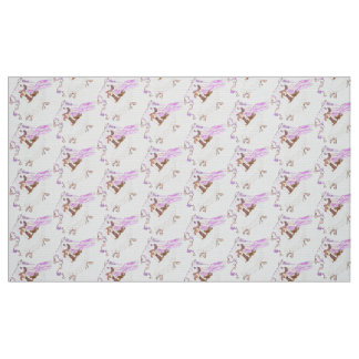 Ballet Love Bunny Polyester Weave Fabric 58-inch b Stof