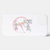 Ballet Love iPhone Case (Achterkant (horizontaal))