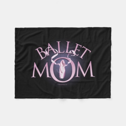 Ballet Ma Fleece Blanket Deken (Voorkant (Horizontaal))