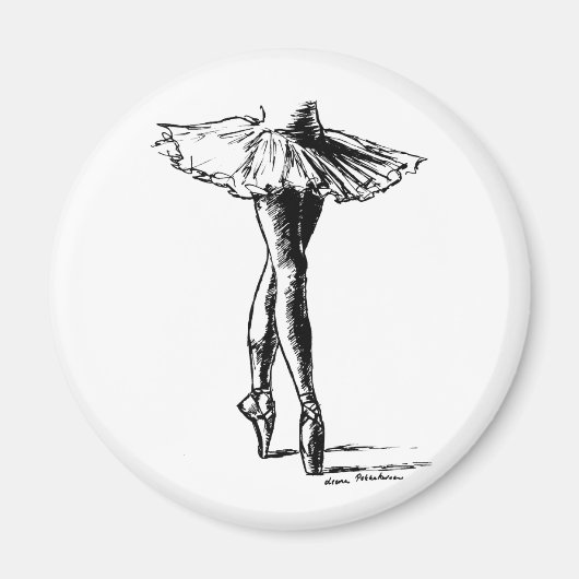 ballet magneet (Voorkant)