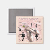 ballet magneet (Voorkant / Achterkant)