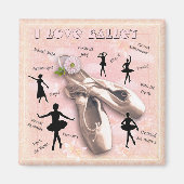 ballet magneet (Voorkant)