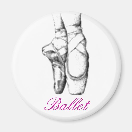 ballet magneet (Voorkant)