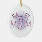 Ballet mama keramisch ornament (Rechts)