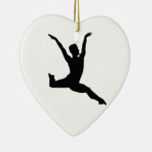 Ballet man keramisch ornament (Rechts)