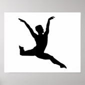 Ballet man poster (Voorkant)