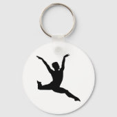 Ballet man sleutelhanger (Voorkant)