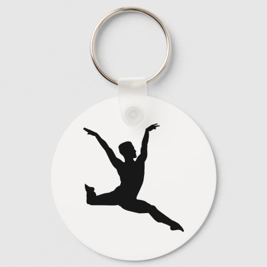 Ballet man sleutelhanger (Voorkant)