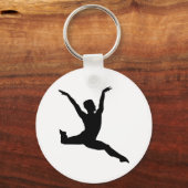 Ballet man sleutelhanger (Voorkant)
