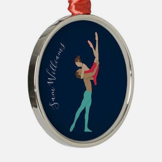 ballet metalen ornament (Rechts)