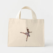 ballet mini tote bag (Voorkant)