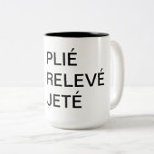 Ballet Mok Plié, Relevé, Jeté (Voorkant rechts)