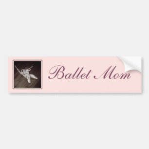 'Ballet Mom'-Bumpersticker Bumpersticker