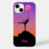 Ballet Moon Balans Persoonlijke naam Case-Mate iPhone Case (Achterkant)