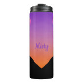 Ballet Moon Balans Persoonlijke naam Thermosbeker (Voorkant)