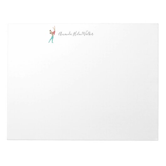 ballet notitieblok (Voorkant)