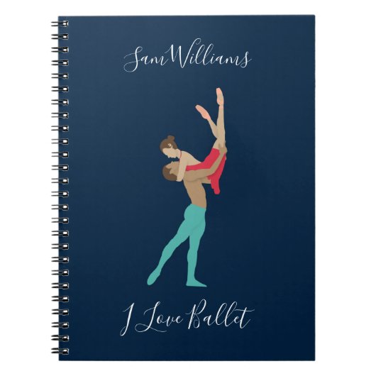 ballet notitieboek (Voorkant)